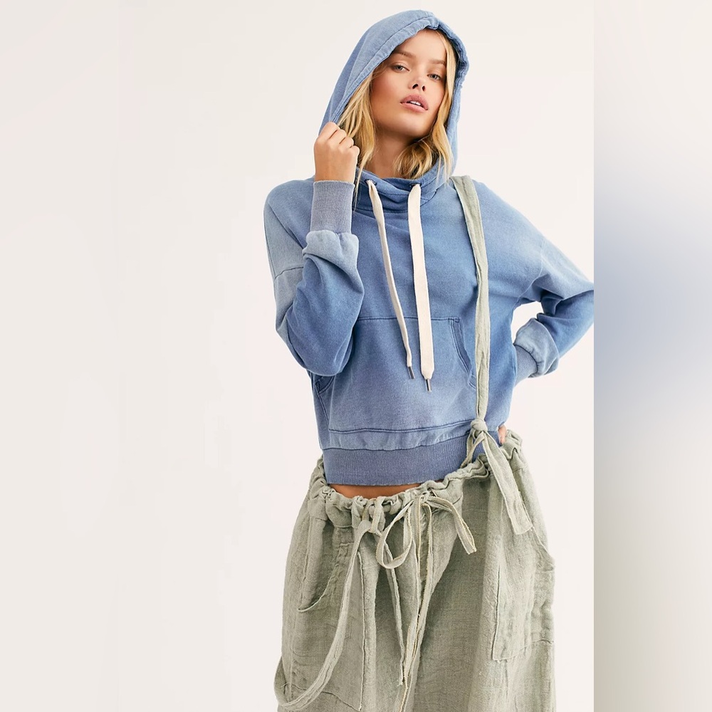 Free People X NSF Lisse Washed Pullover Hoodie